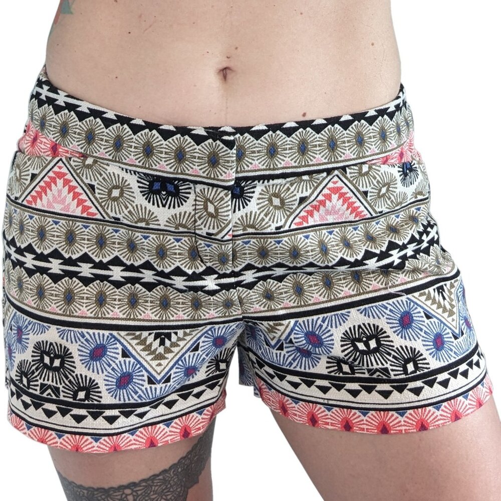 Old Navy Multicolor Patterned Women Shorts